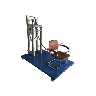 macchina per testare la durevolezza dello schienale della sedia e del meccanismo di inclinazione