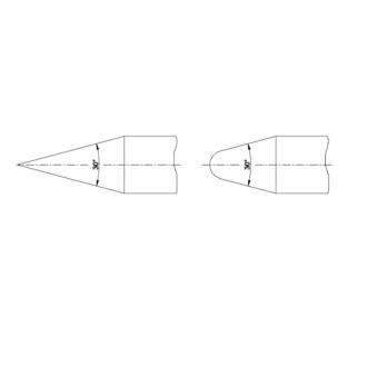 Conical probes